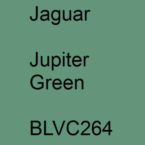 Jaguar, Jupiter Green, BLVC264.